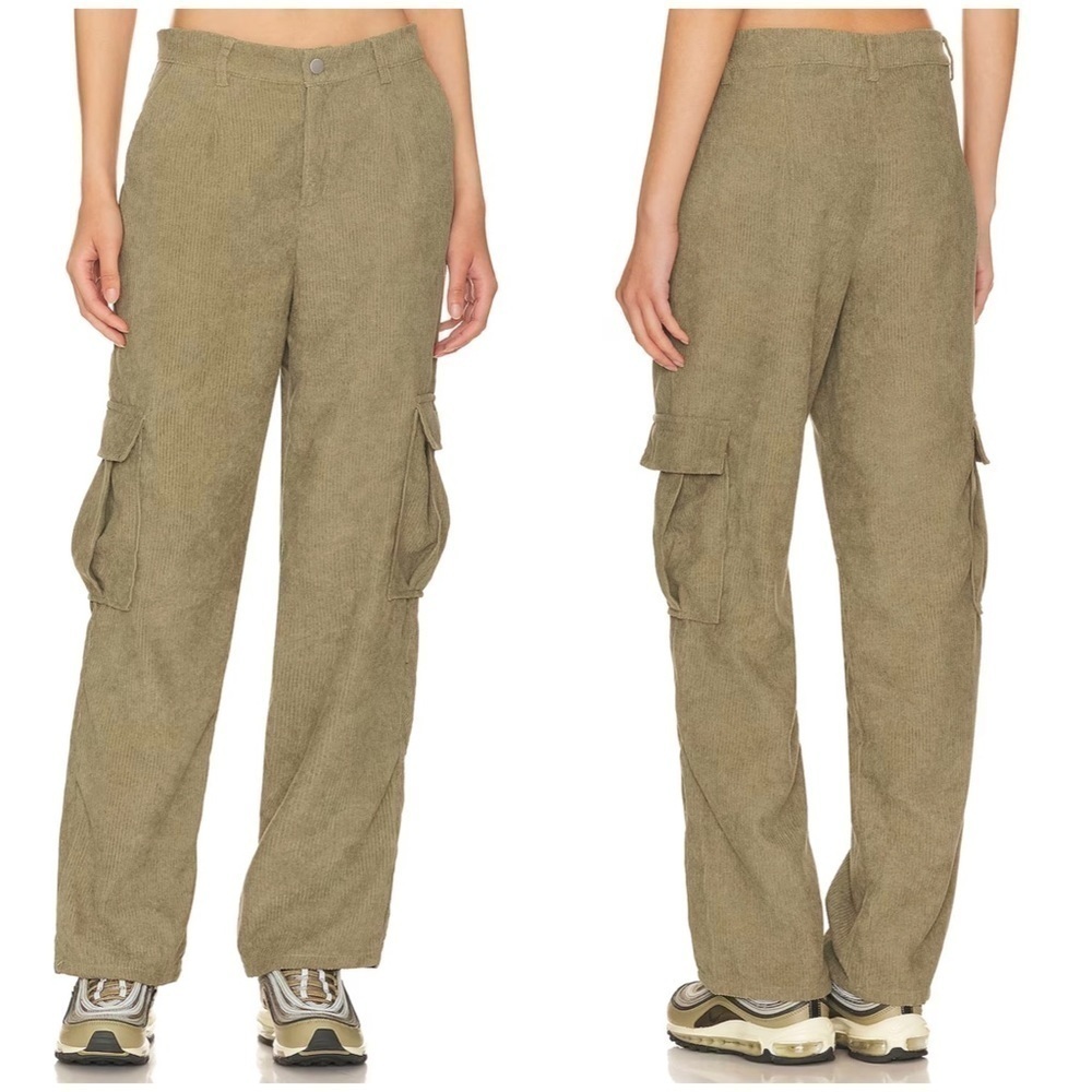 Revolve Superdown Willow Cargo Pant in Army Green Size M